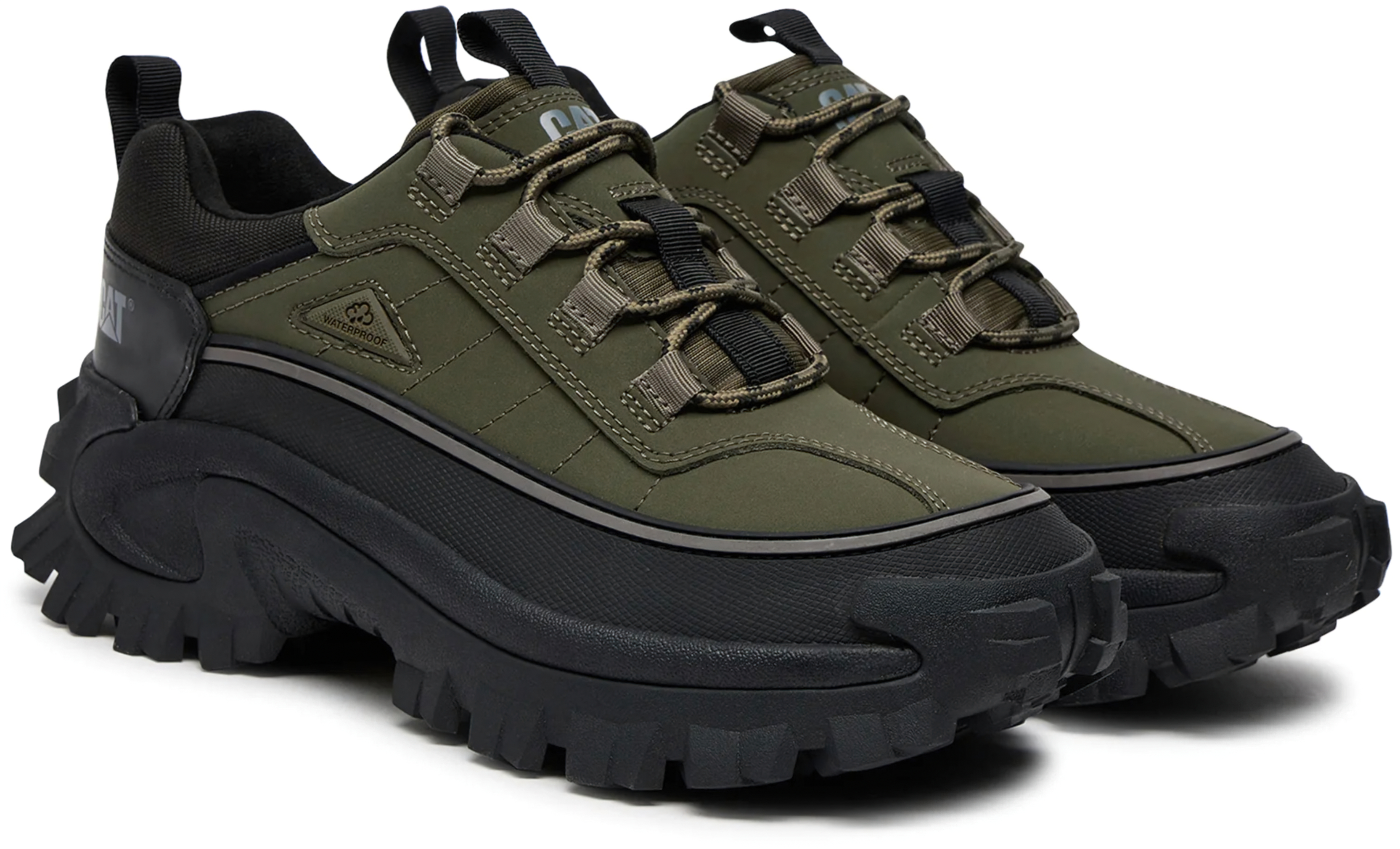 Кроссовки Caterpillar (CAT) Intruder galosh 2.0 low wp P111620 39 оливковые фото 5