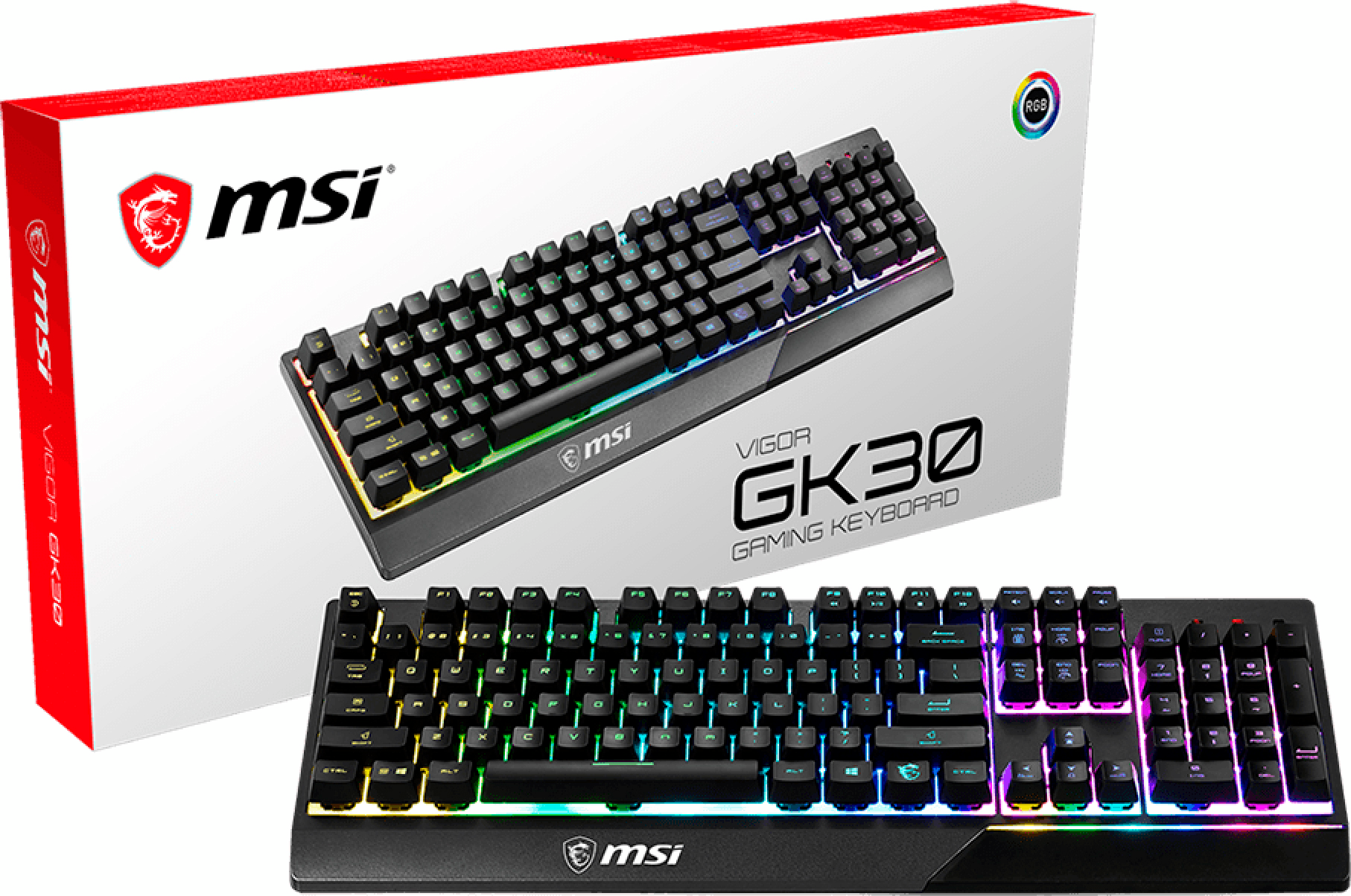 Игровая клавиатура MSI VIGOR GK30 UA (S11-04UA211-CLA) фото 5