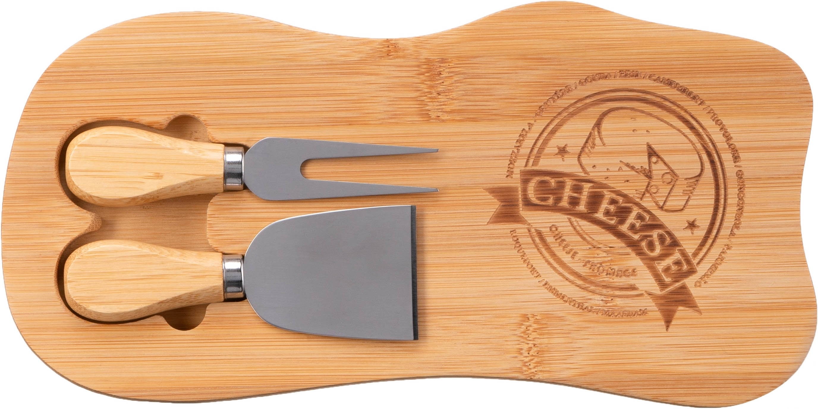 Набор для подачи сыра ARDESTO Midori, 28х14х2см, бамбук (AR0921) фото 4