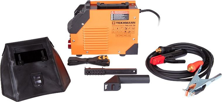 Сварочный аппарат инверторный Tekhmann TWI-355 TB 140А (190А turbo режим) 5.2-8.2кВт 170-270В (847861) фото 