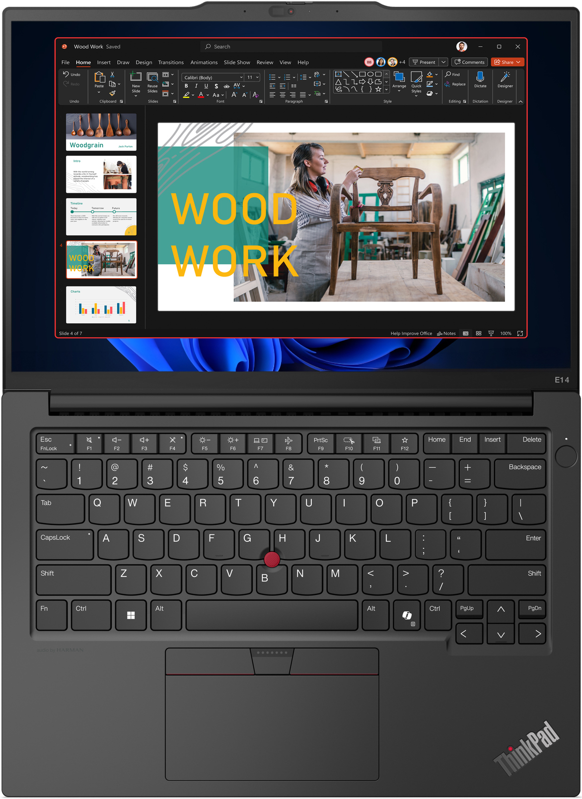 Ноутбук LENOVO ThinkPad E14-G6 (21M8S38M00) фото 4