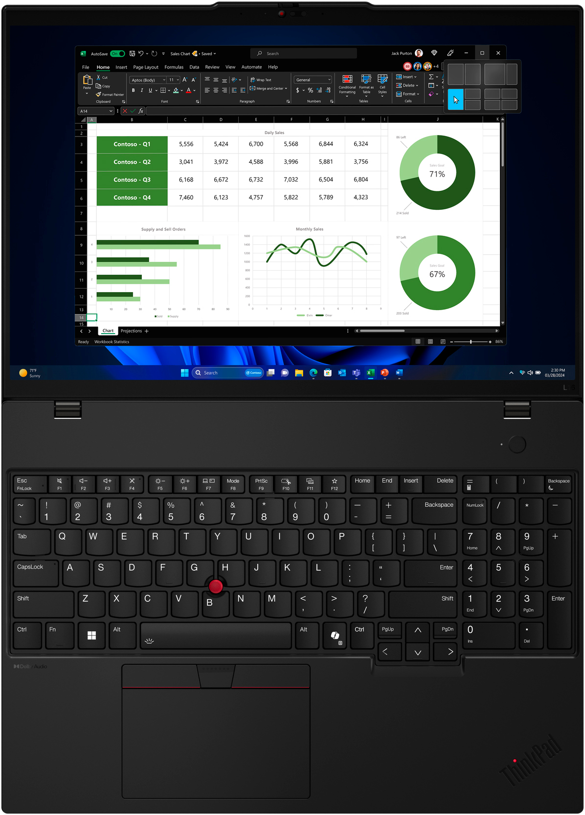 Ноутбук LENOVO ThinkPad L16-G1 (21L8S1RT00)фото5