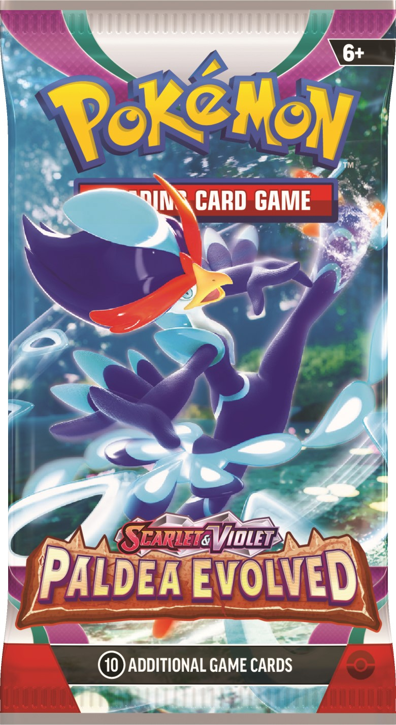 Коллекционная карточная игра Pokemon: SV02 Paldea Evolved Booster фото 4