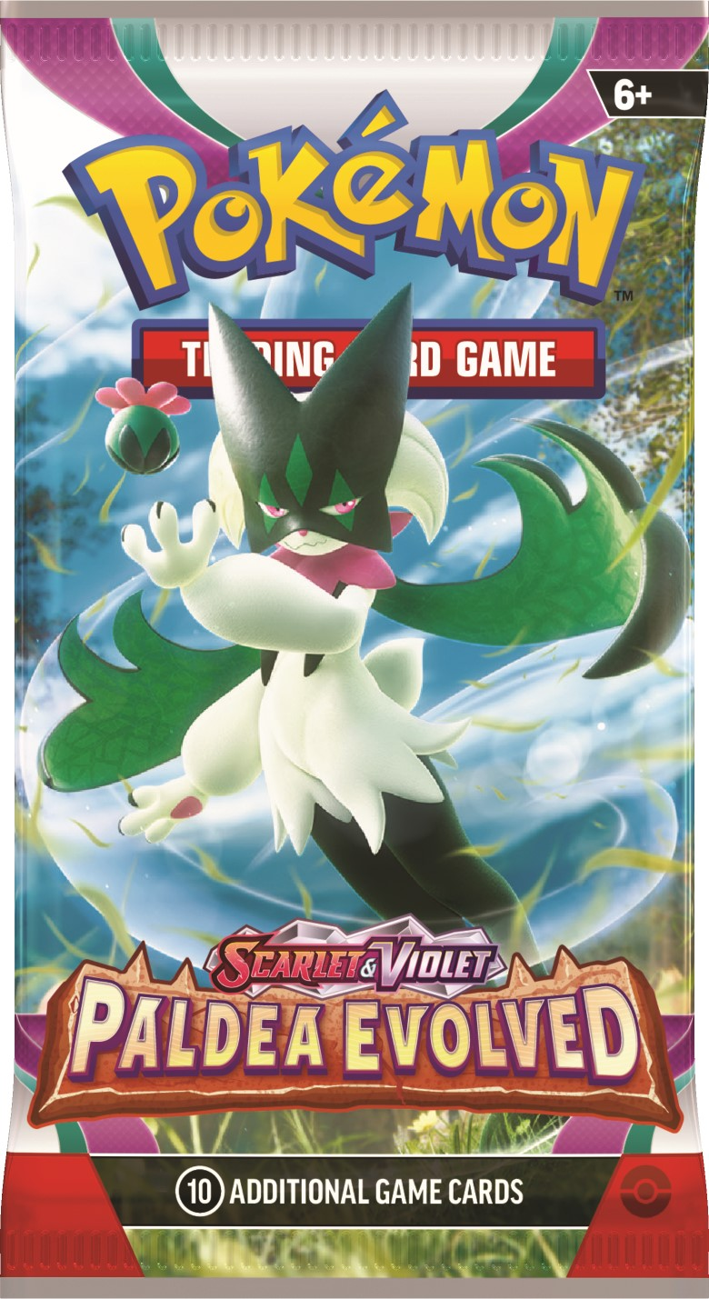 Коллекционная карточная игра Pokemon: SV02 Paldea Evolved Booster фото 5