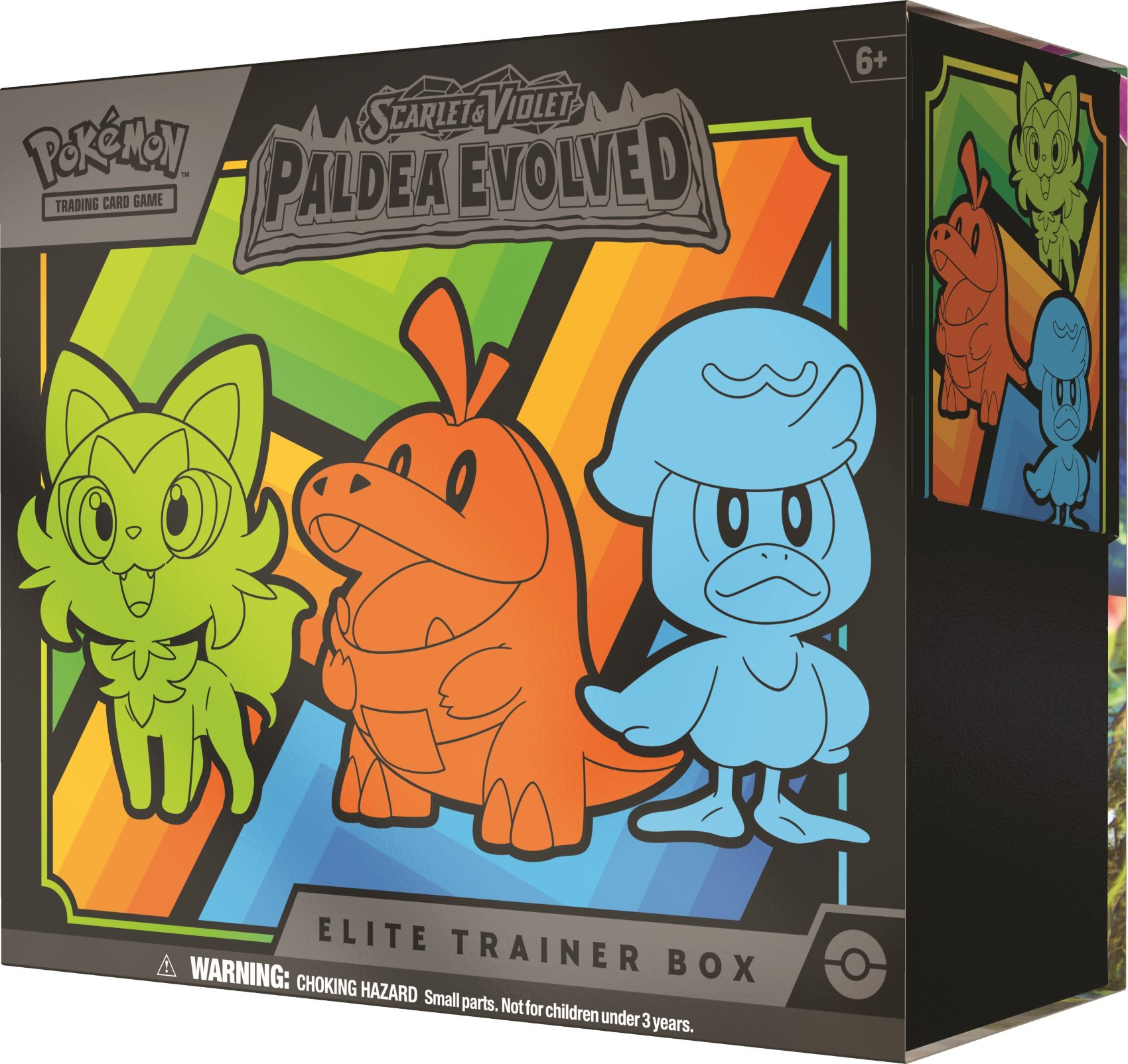 Коллекционная карточная игра Pokemon: SV02 Paldea Evolved Elite Trainer Box фото 2