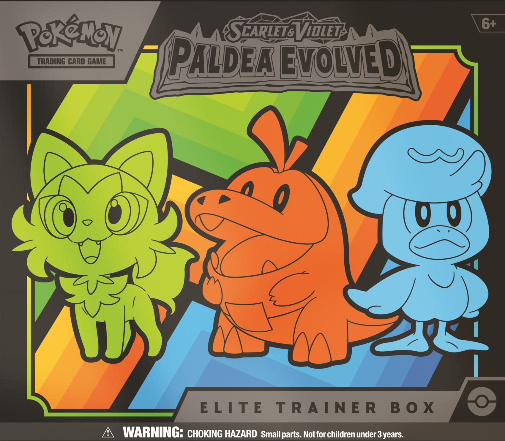 Коллекционная карточная игра Pokemon: SV02 Paldea Evolved Elite Trainer Box фото 3