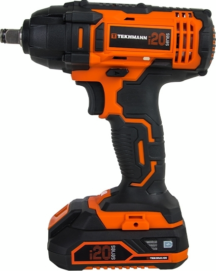 Гайковерт ударный аккумуляторный Tekhmann TIW-300/i20 kit 20В (848398) фото 