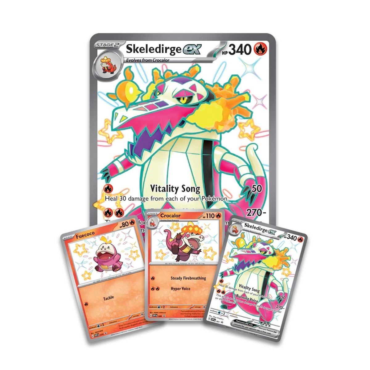 Коллекционная карточная игра Pokemon: SV4.5 Paldean Fates Premium Collection фото 3