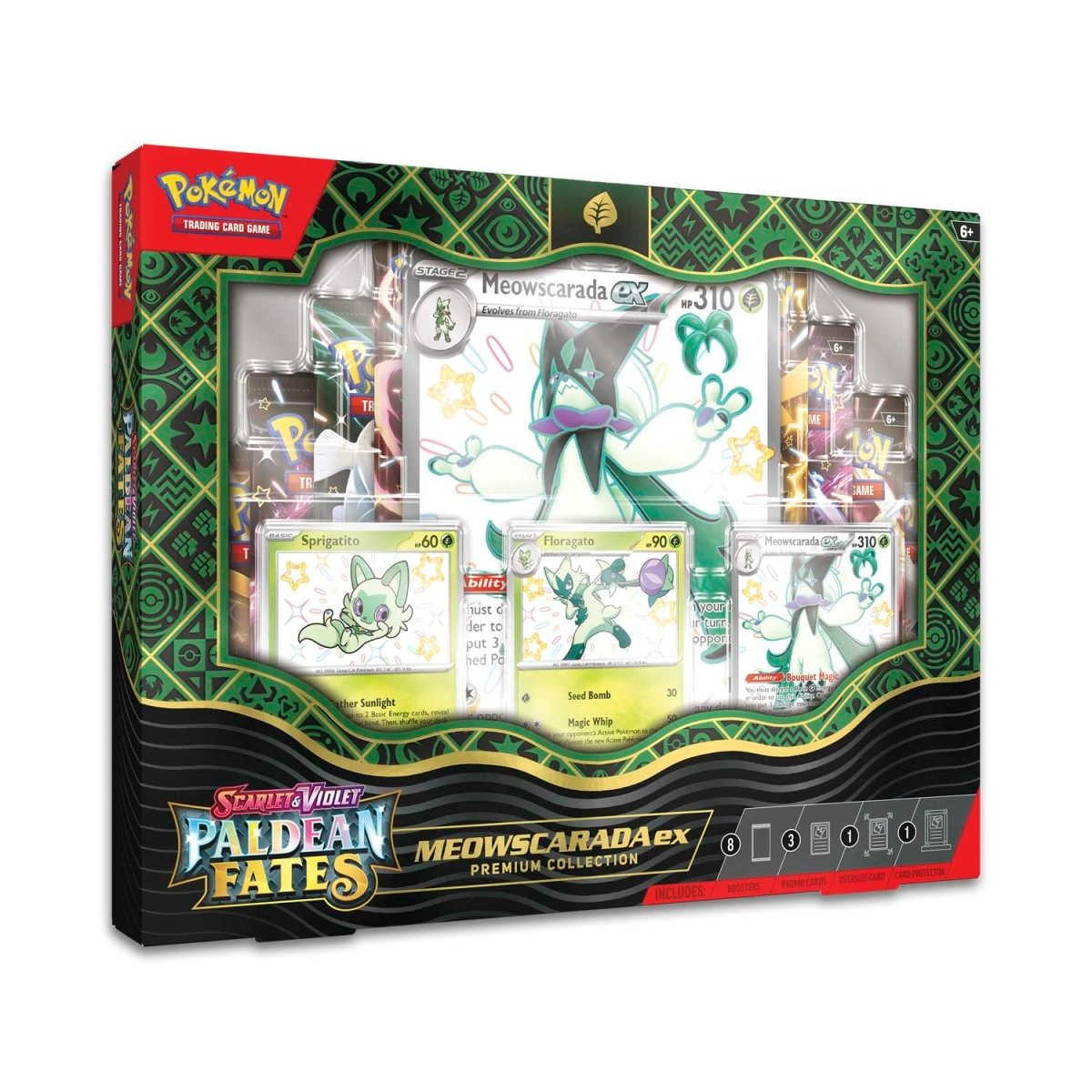 Коллекционная карточная игра Pokemon: SV4.5 Paldean Fates Premium Collection фото 5