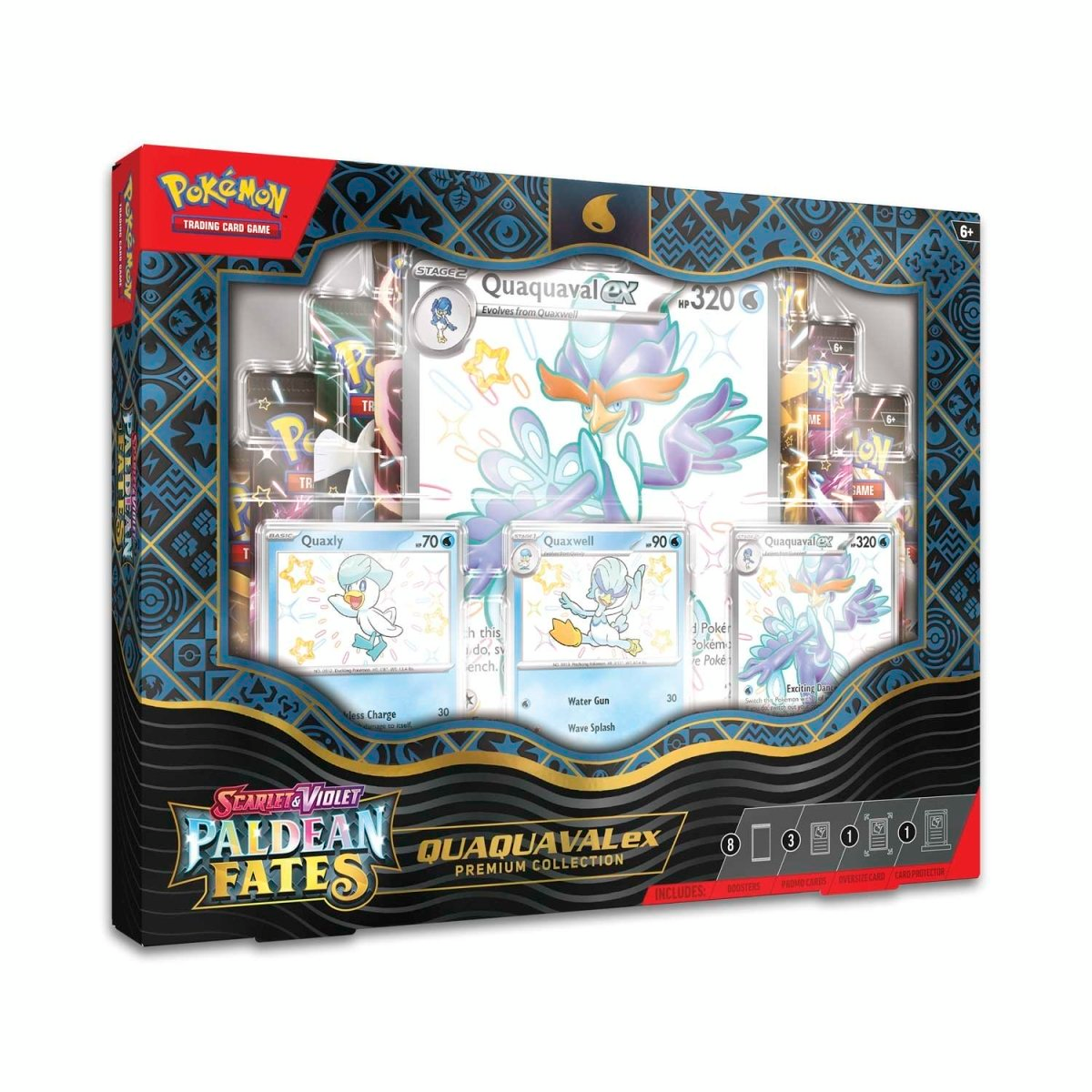 Коллекционная карточная игра Pokemon: SV4.5 Paldean Fates Premium Collection фото 8