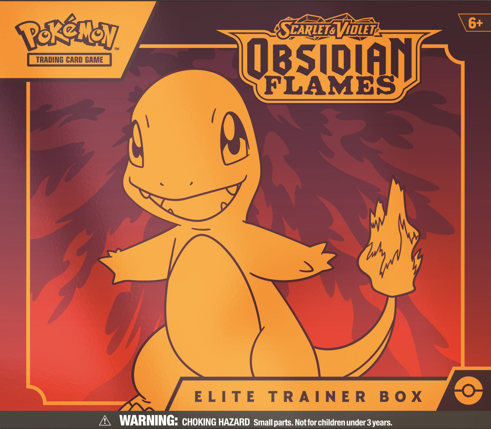 Коллекционная карточная игра Pokemon: SV03 Obsidian Flames Elite Trainer Box фото 3