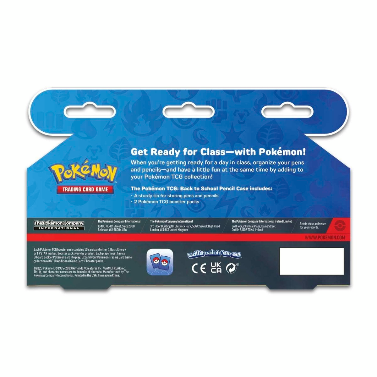 Коллекционная карточная игра Pokemon: Back to School Pencil Case фото 2