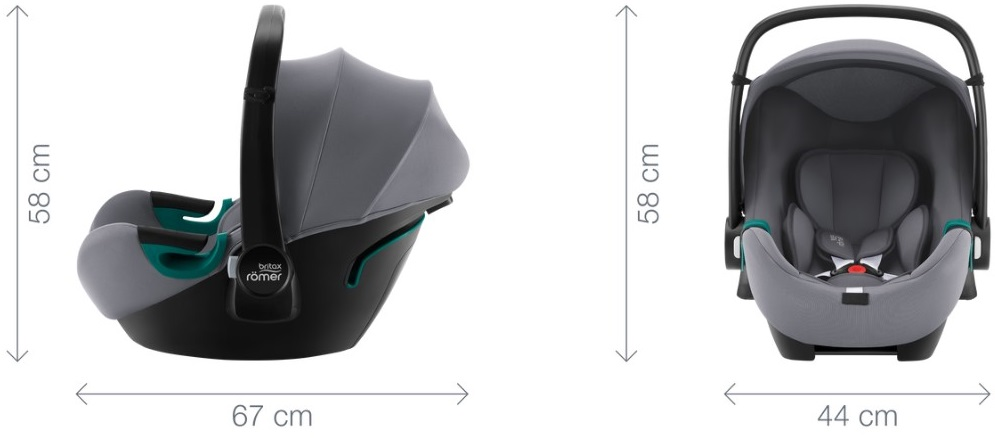 Автокрісло Britax-Romer Baby-Safe3 i-Size Dusty Rose (2000039699)фото