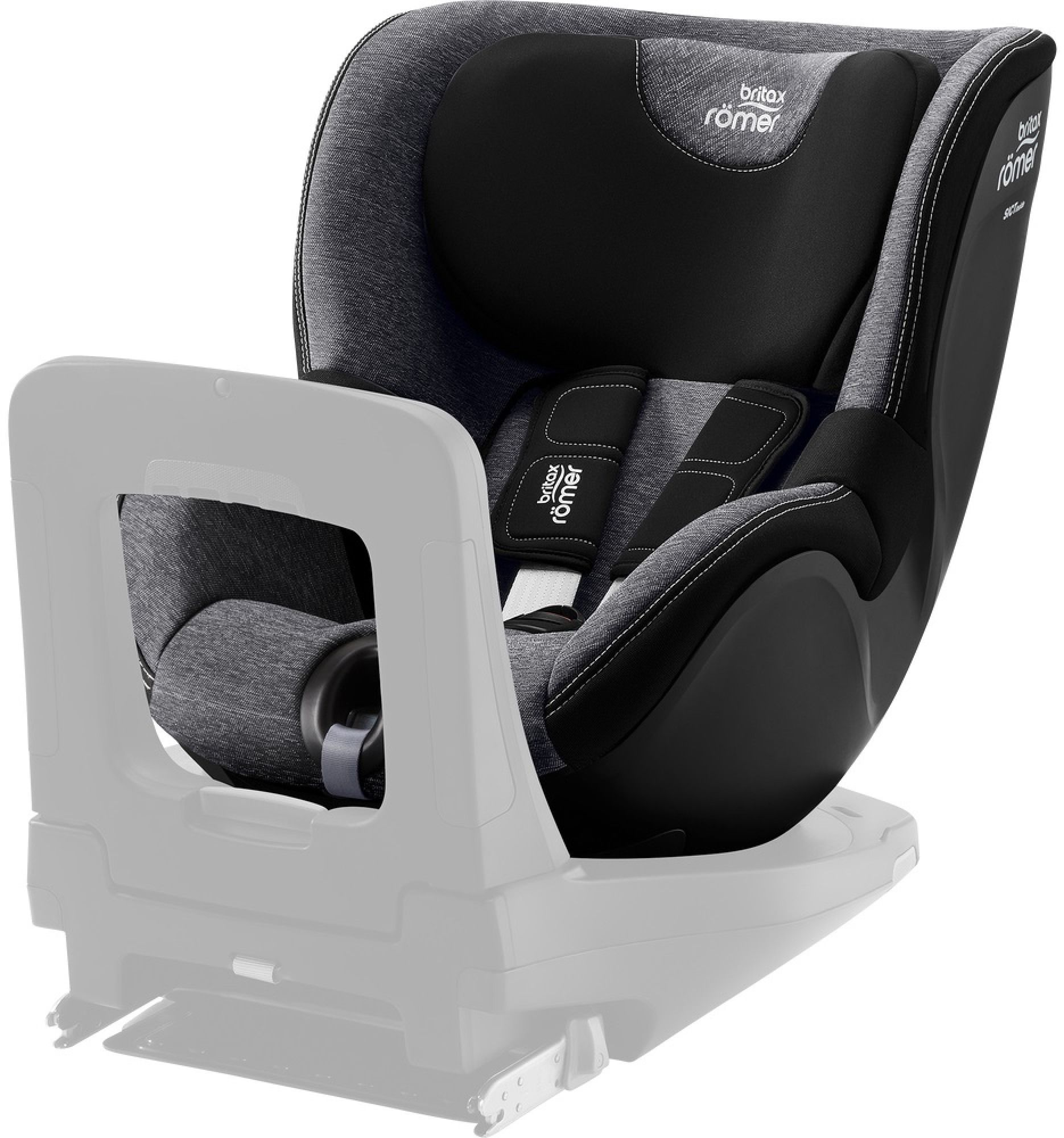 Автокрісло Britax-Romer DualFix 5Z Graphite Marble (2000038857)фото