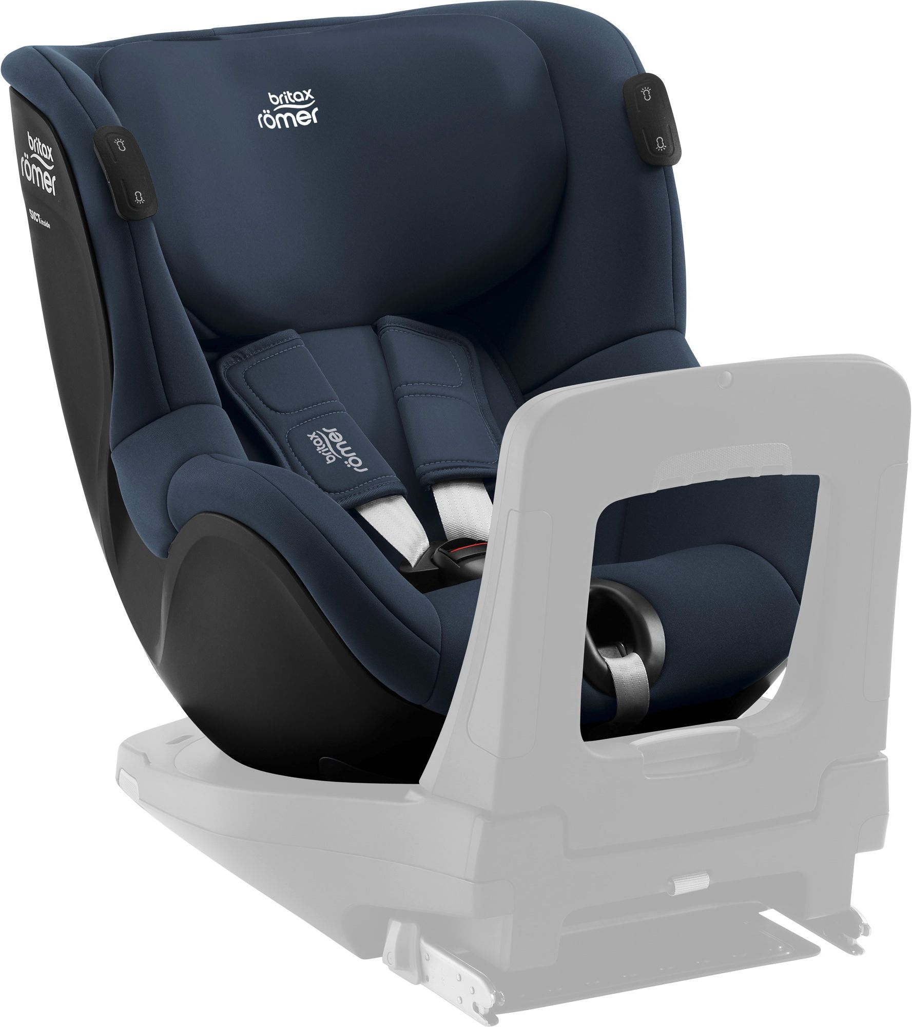 Автокресло Britax-Romer DualFix iSense Indigo Blue (2000035107) фото 