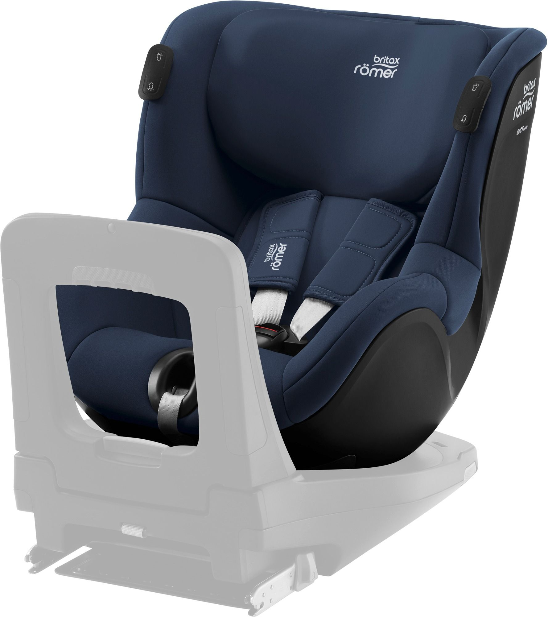 Автокресло Britax-Romer DualFix iSense Indigo Blue (2000035107) фото 