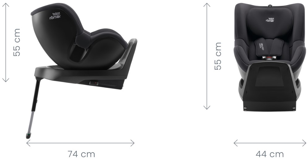 Автокрісло Britax-Romer DualFix Plus Night Blue (2000039724)фото8