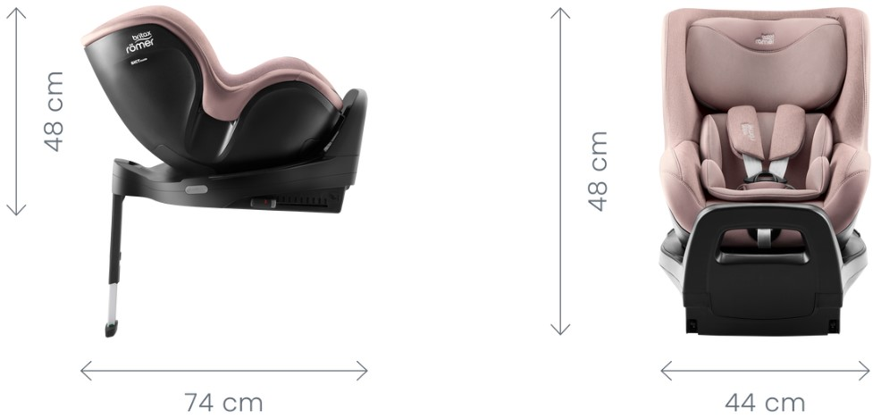 Автокресло Britax-Romer DualFix Pro Space Black (2000038294) фото 8