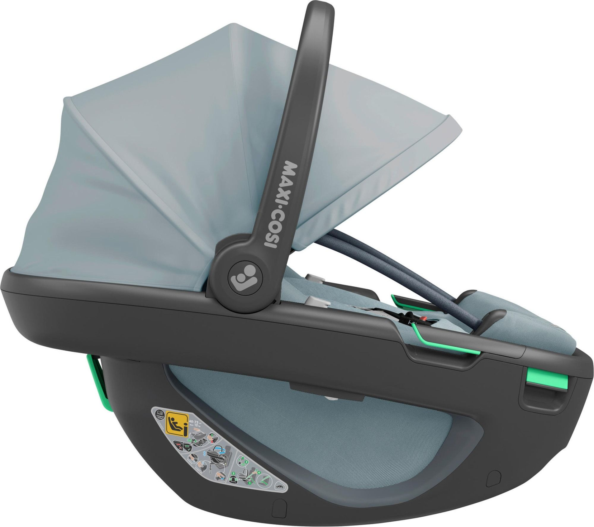 Автокресло Maxi-Cosi Coral 360 Essential Grey (Black Shell) (8559050111) фото 6