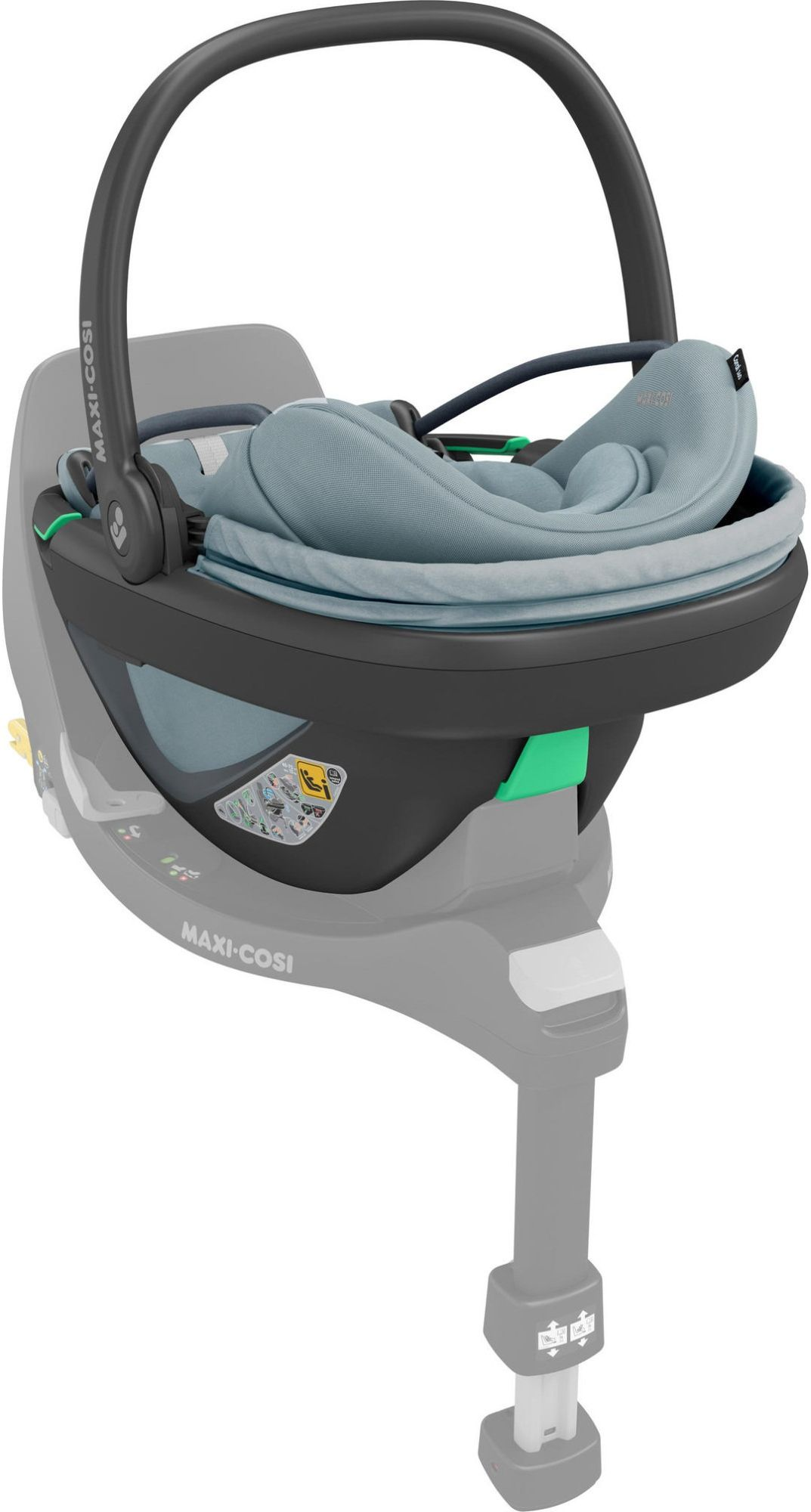 Автокресло Maxi-Cosi Coral 360 Essential Grey (Black Shell) (8559050111) фото 11