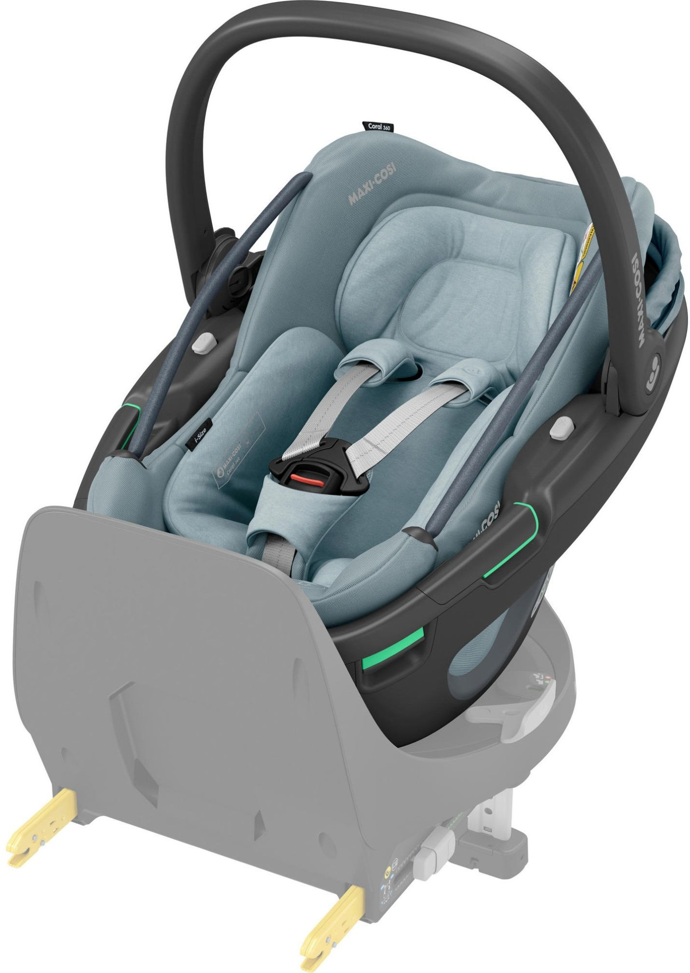 Автокресло Maxi-Cosi Coral 360 Essential Grey (Black Shell) (8559050111) фото 10