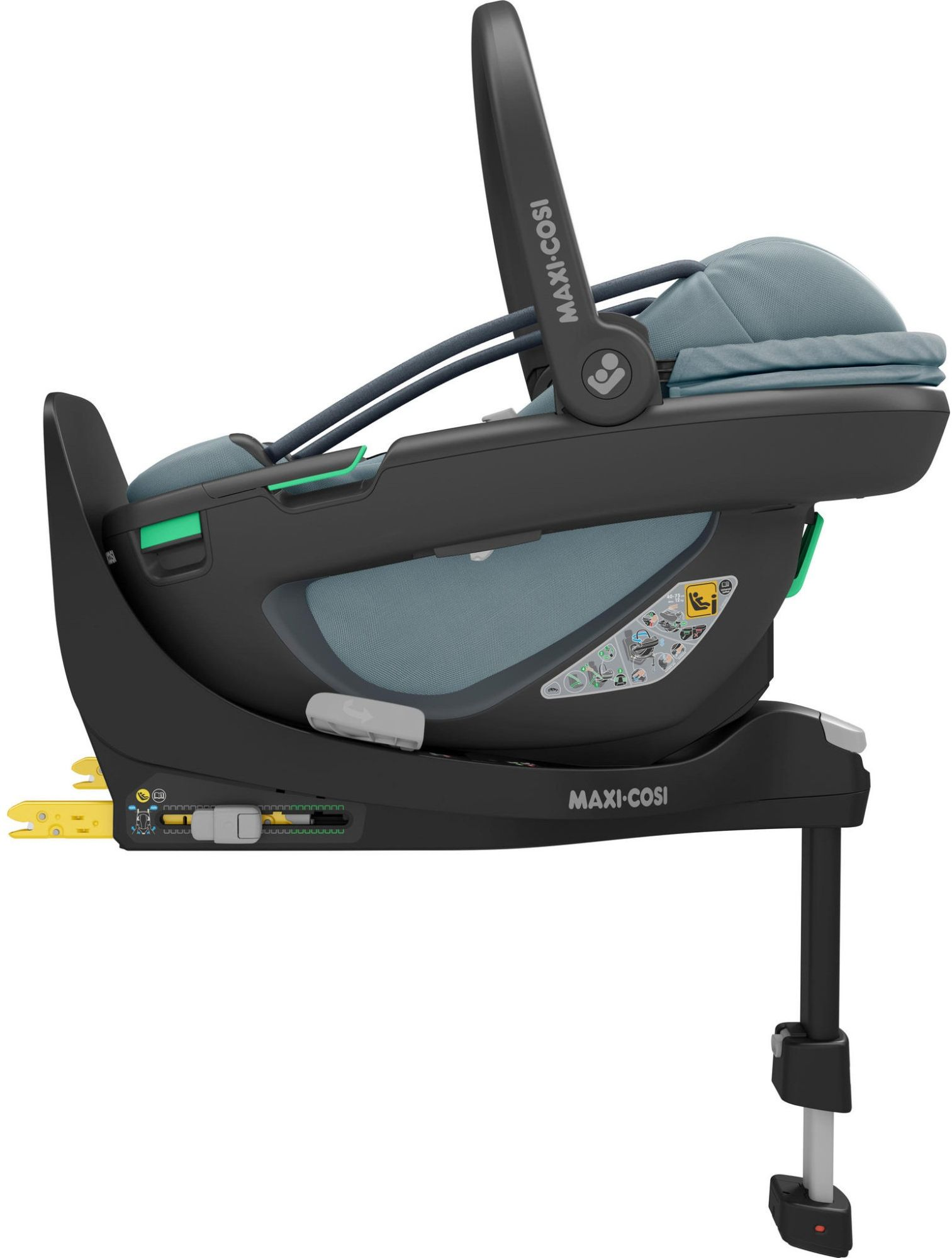 Автокресло Maxi-Cosi Coral 360 Essential Grey (Black Shell) (8559050111) фото 13