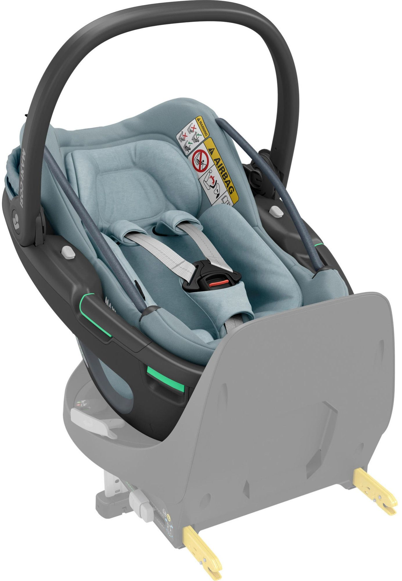 Автокресло Maxi-Cosi Coral 360 Essential Grey (Black Shell) (8559050111) фото 9
