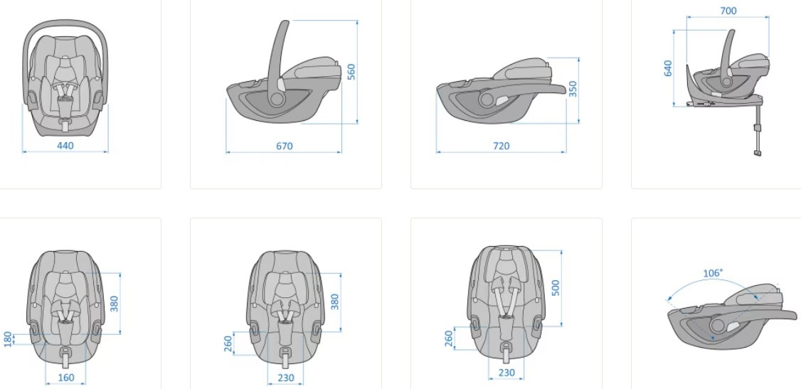 Автокресло Maxi-Cosi Pebble 360 ​​Essential Black (8044672110) фото 12