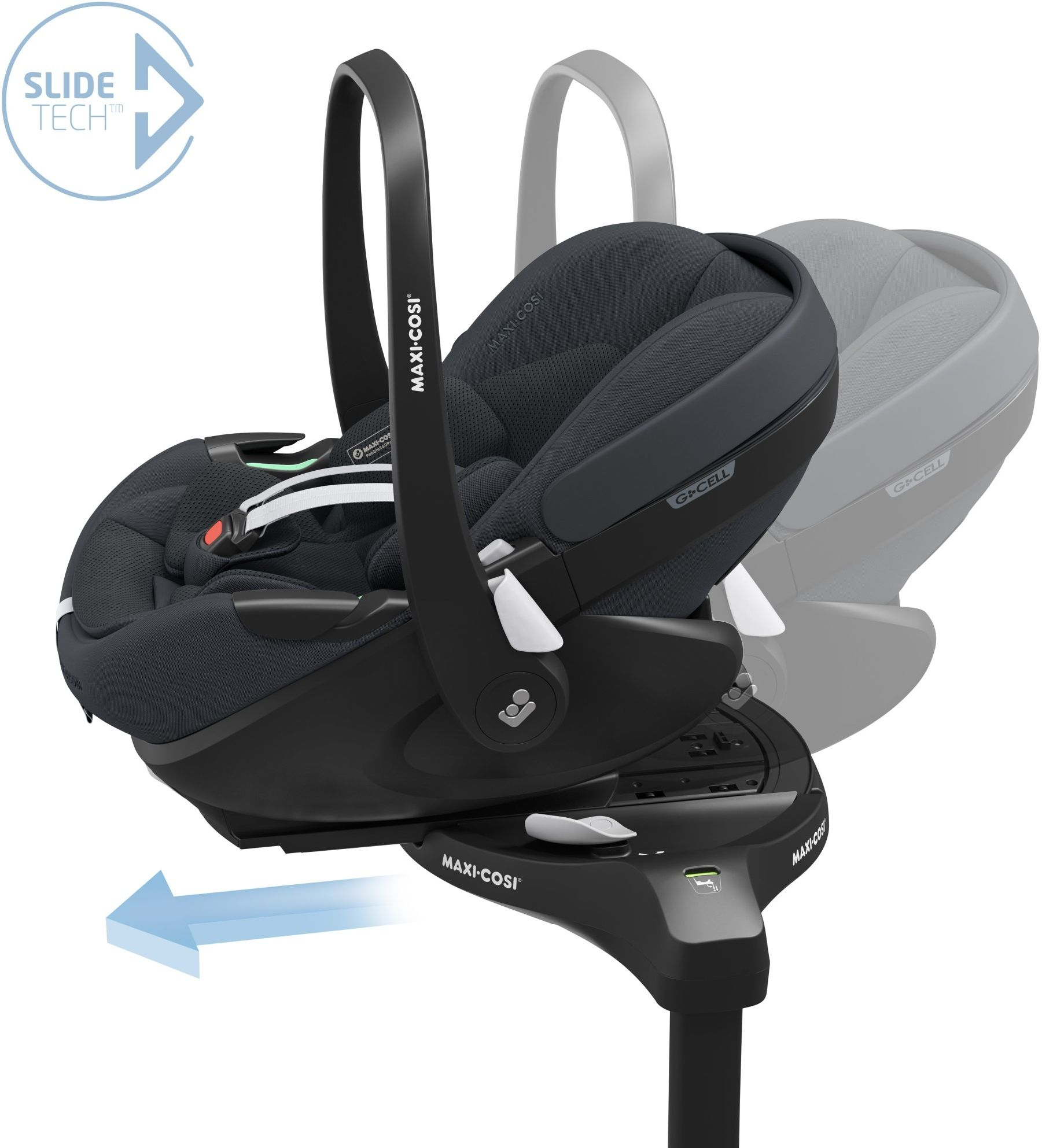 Автокресло Maxi-Cosi Pebble 360 ​​Pro2 Essential Graphite (8052750111) фото 