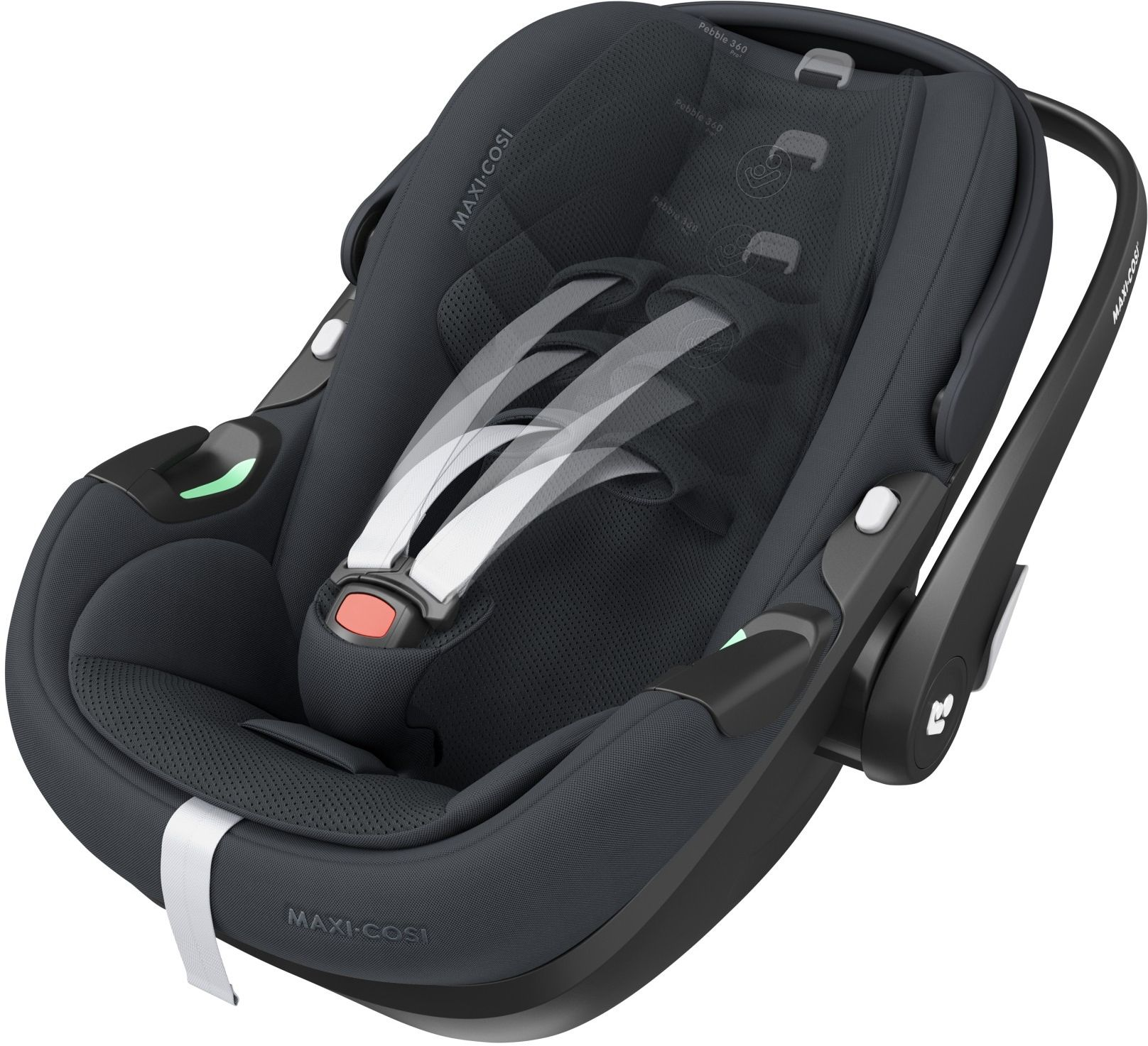 Автокресло Maxi-Cosi Pebble 360 ​​Pro2 Essential Graphite (8052750111) фото 