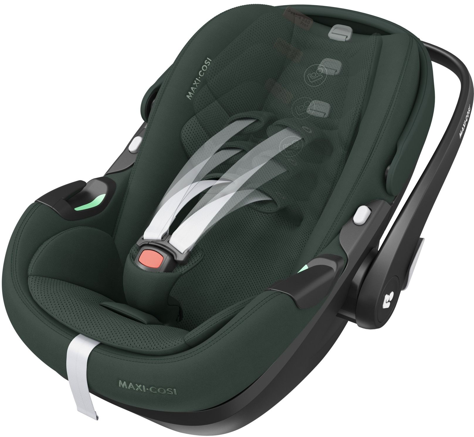 Автокресло Maxi-Cosi Pebble 360 ​​Pro2 Twillic Green (8052403110) фото 9