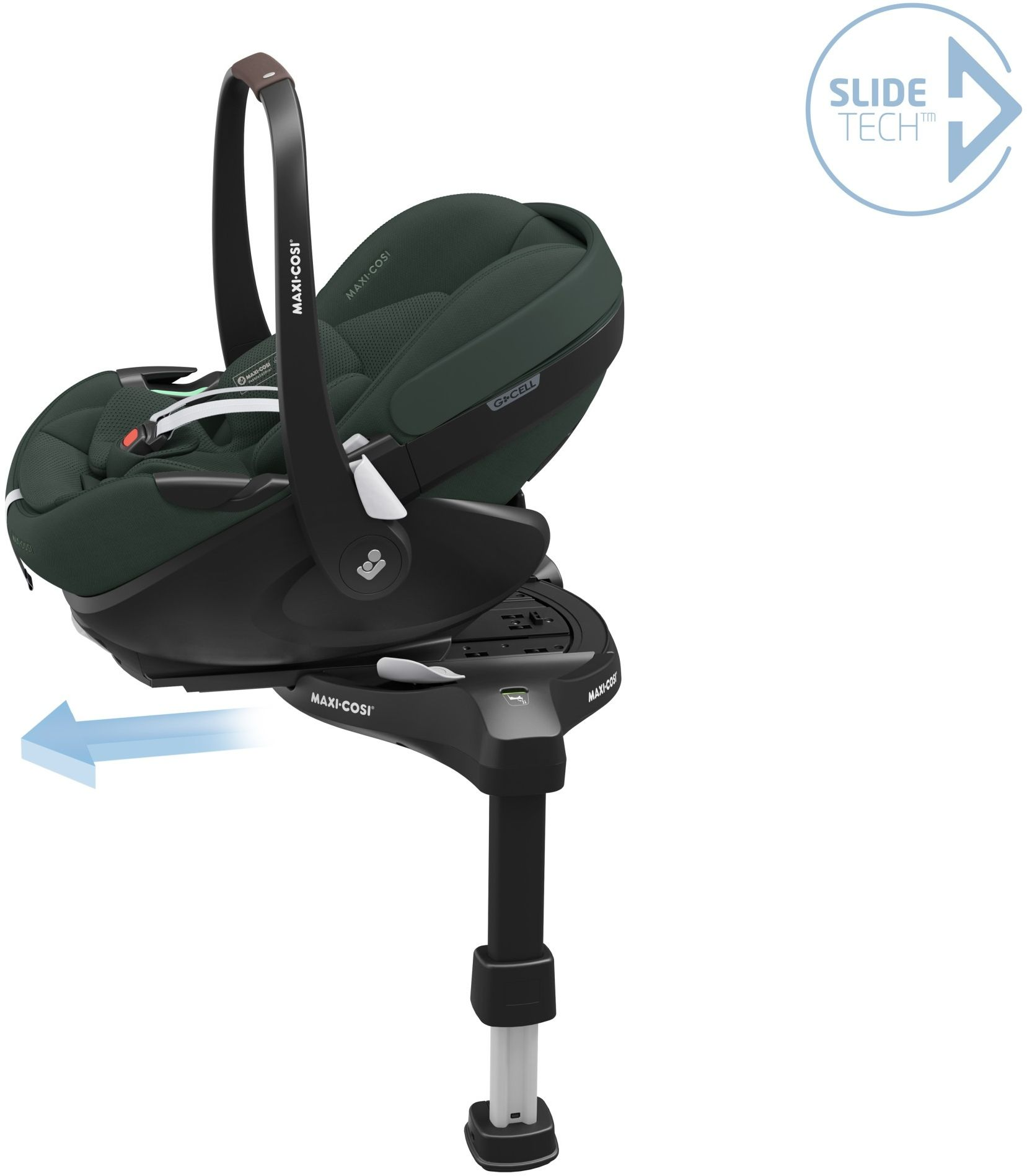 Автокресло Maxi-Cosi Pebble 360 ​​Pro2 Twillic Green (8052403110) фото 10