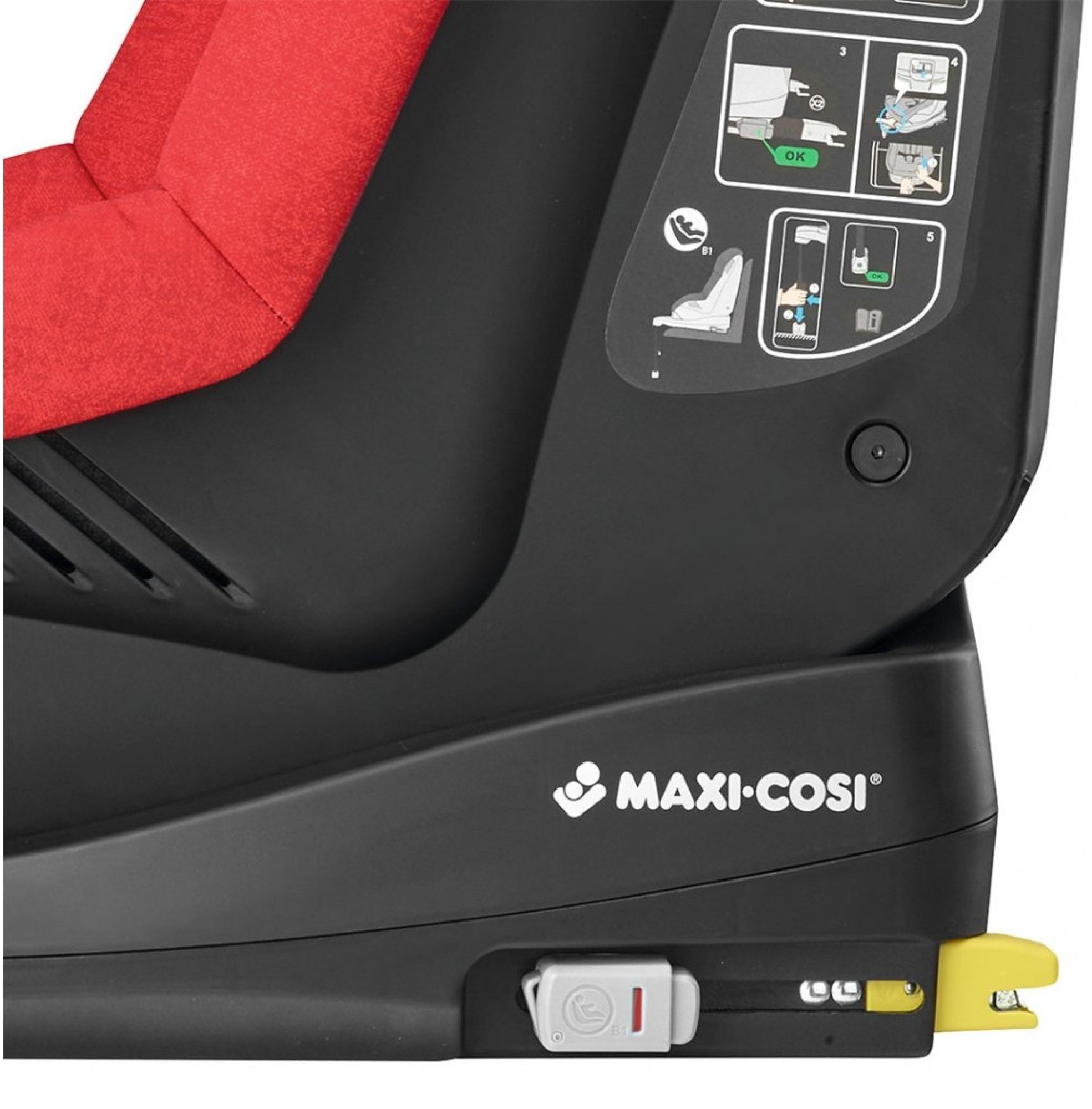 Автокресло Maxi-Cosi TobiFix Nomad red (8616586110) фото 5