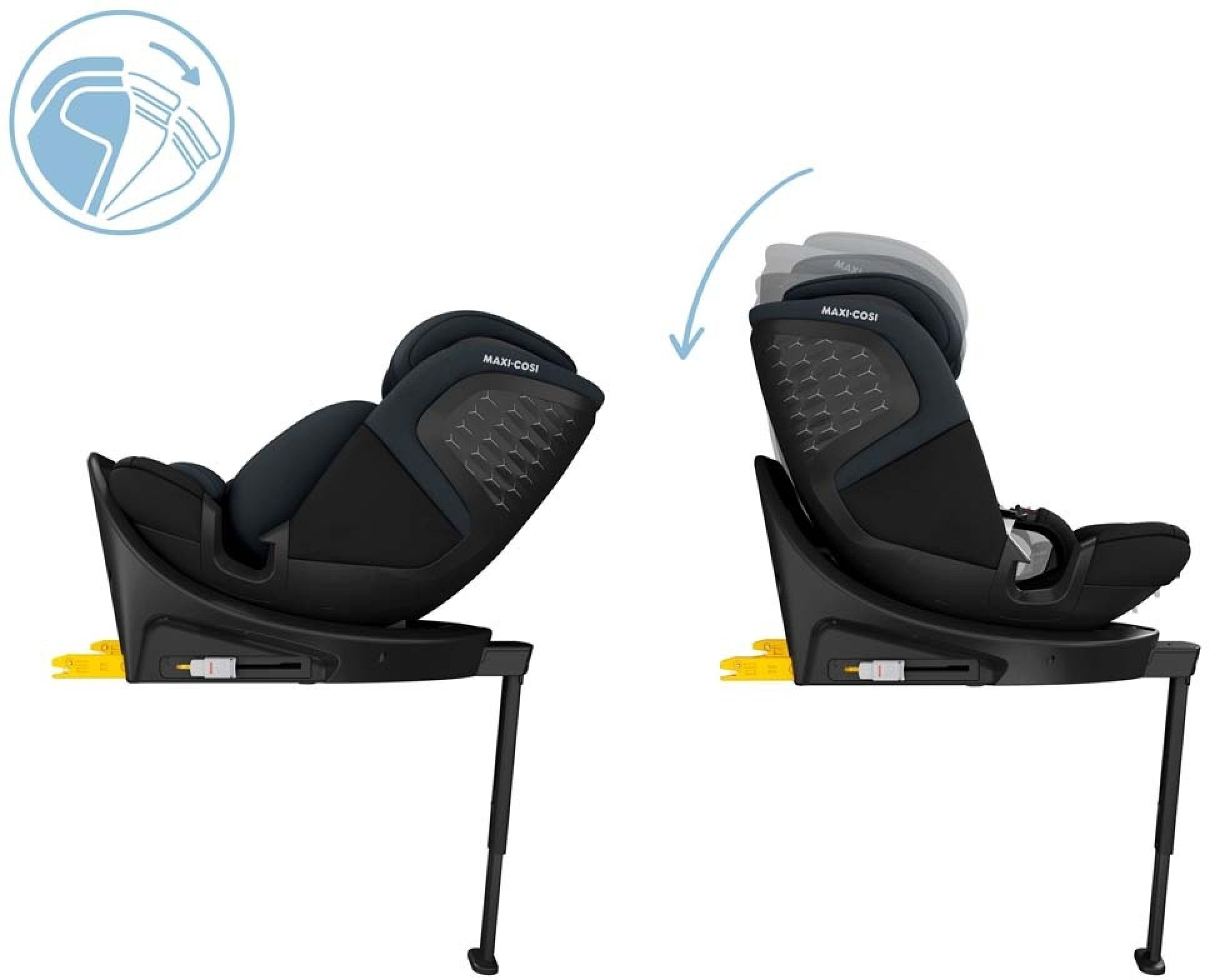 Автокресло Maxi-Cosi Emerald 360 S Tonal Black (8620104110) фото 