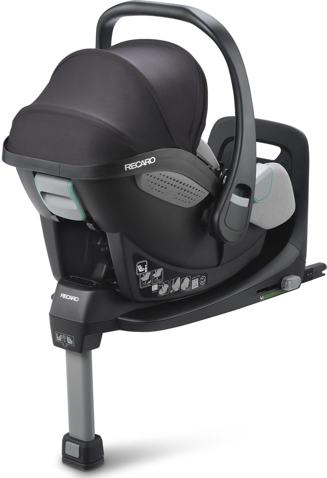 Автокресло Recaro Avan Carbon Grey (89030640050) фото 15