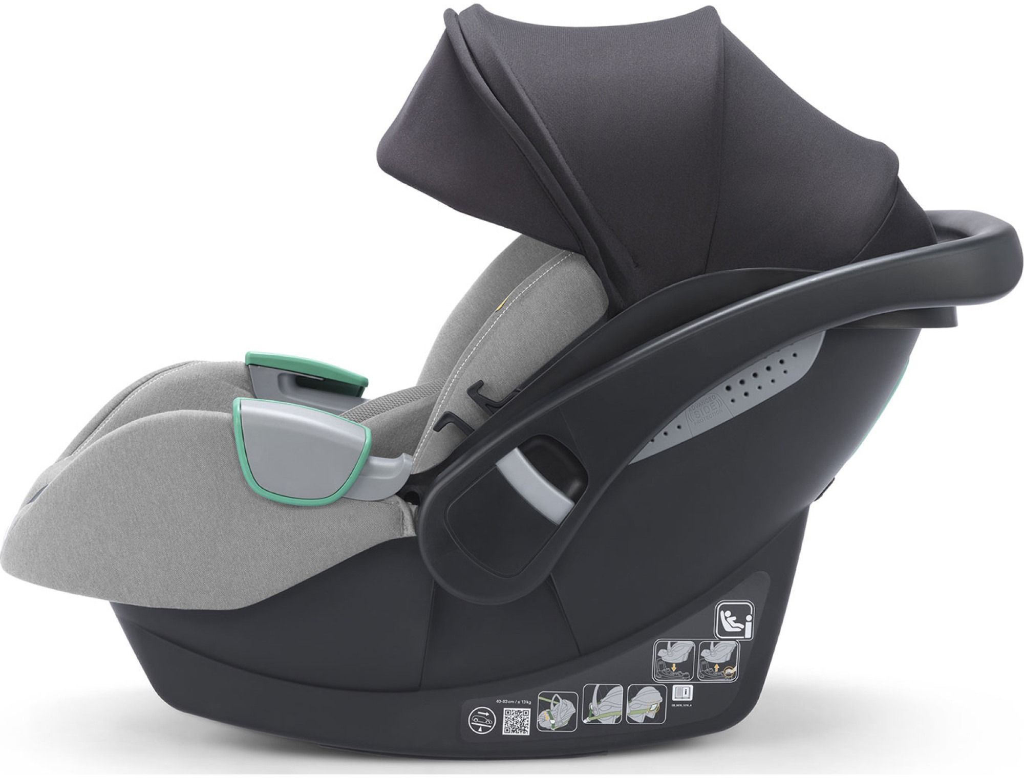 Автокресло Recaro Avan Carbon Grey (89030640050) фото 10