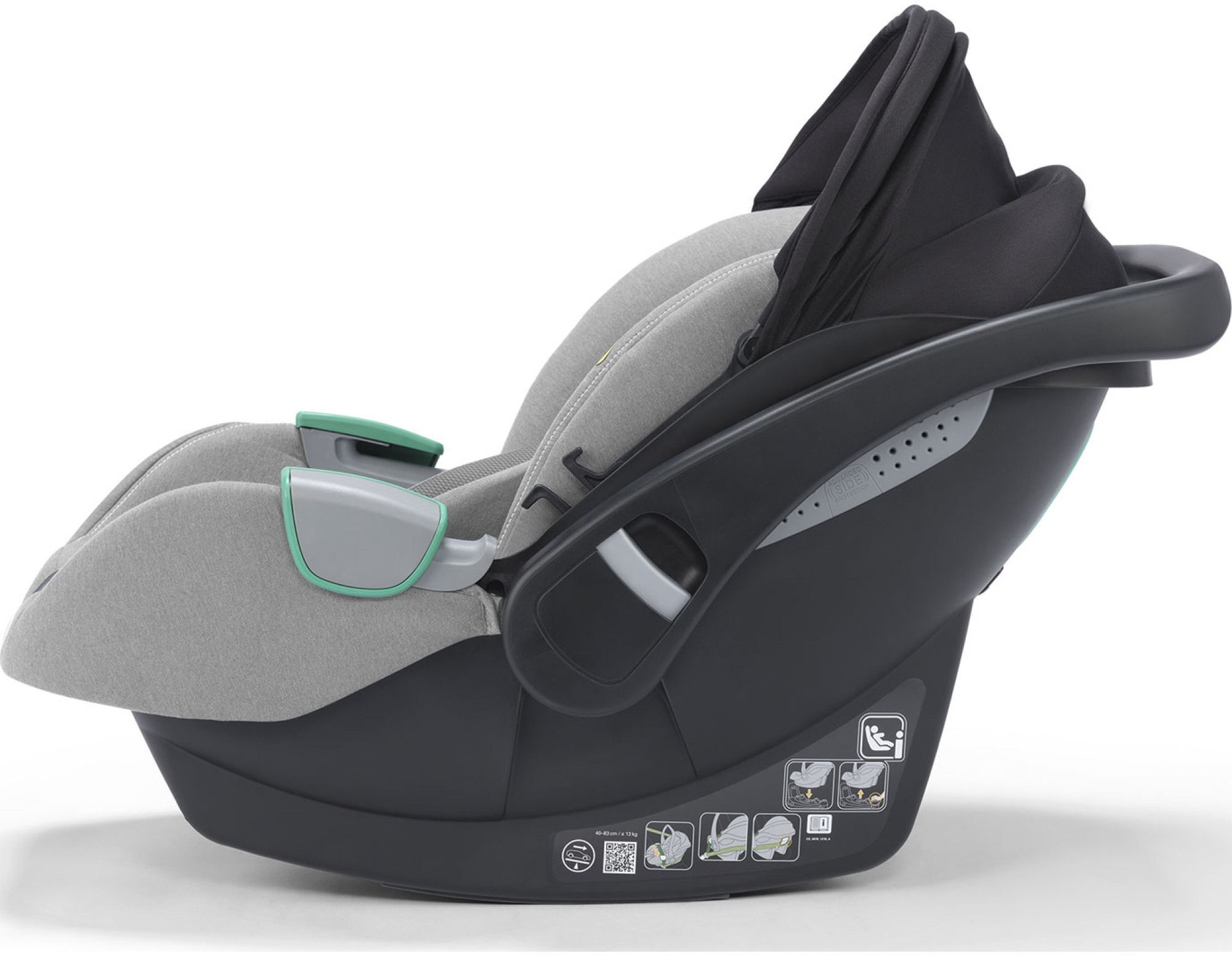 Автокресло Recaro Avan Carbon Grey (89030640050) фото 12