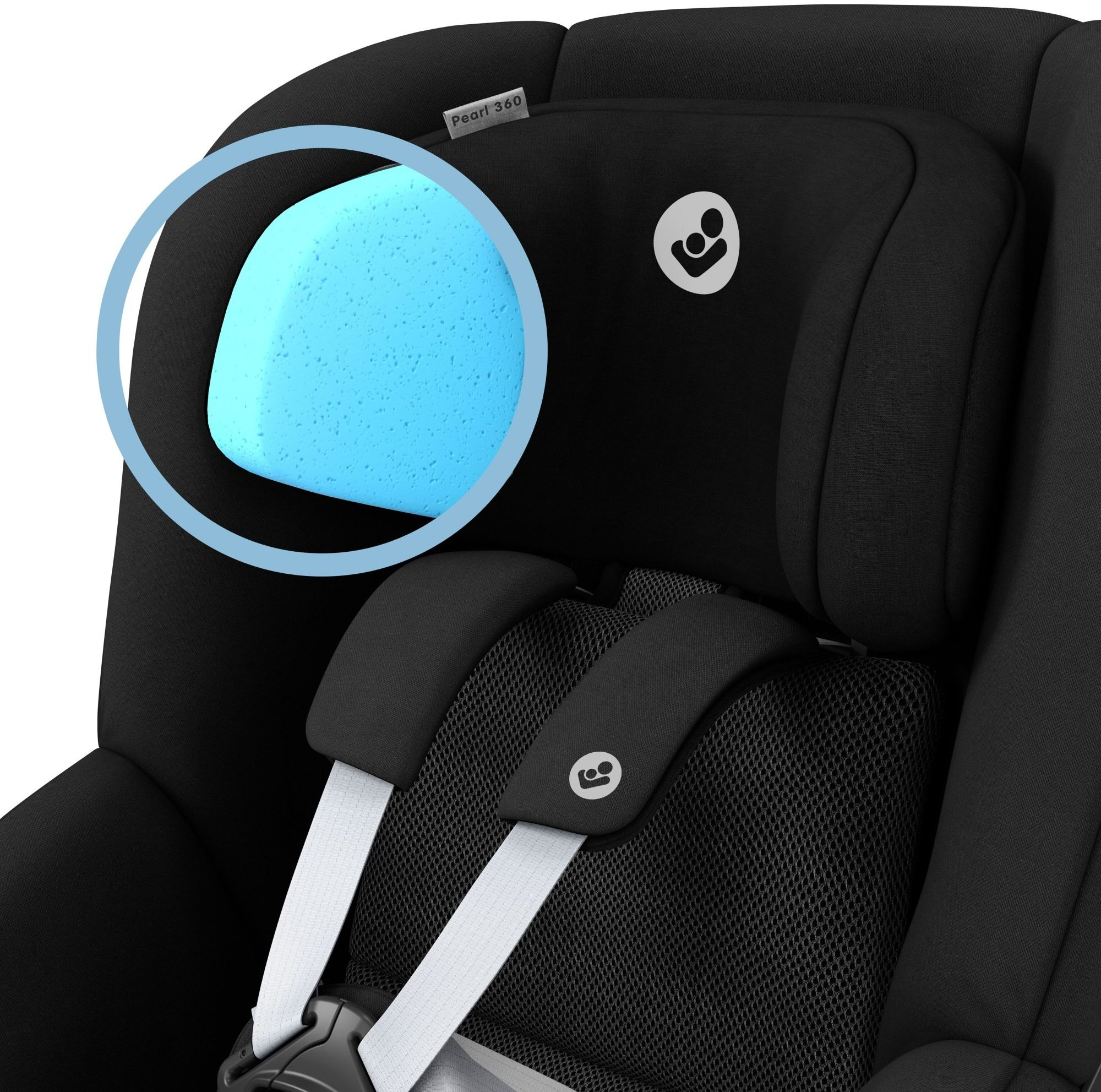 Автокресло Maxi-Cosi Pearl 360 2 Authentic Black без вкладыша (8045671111) фото 9