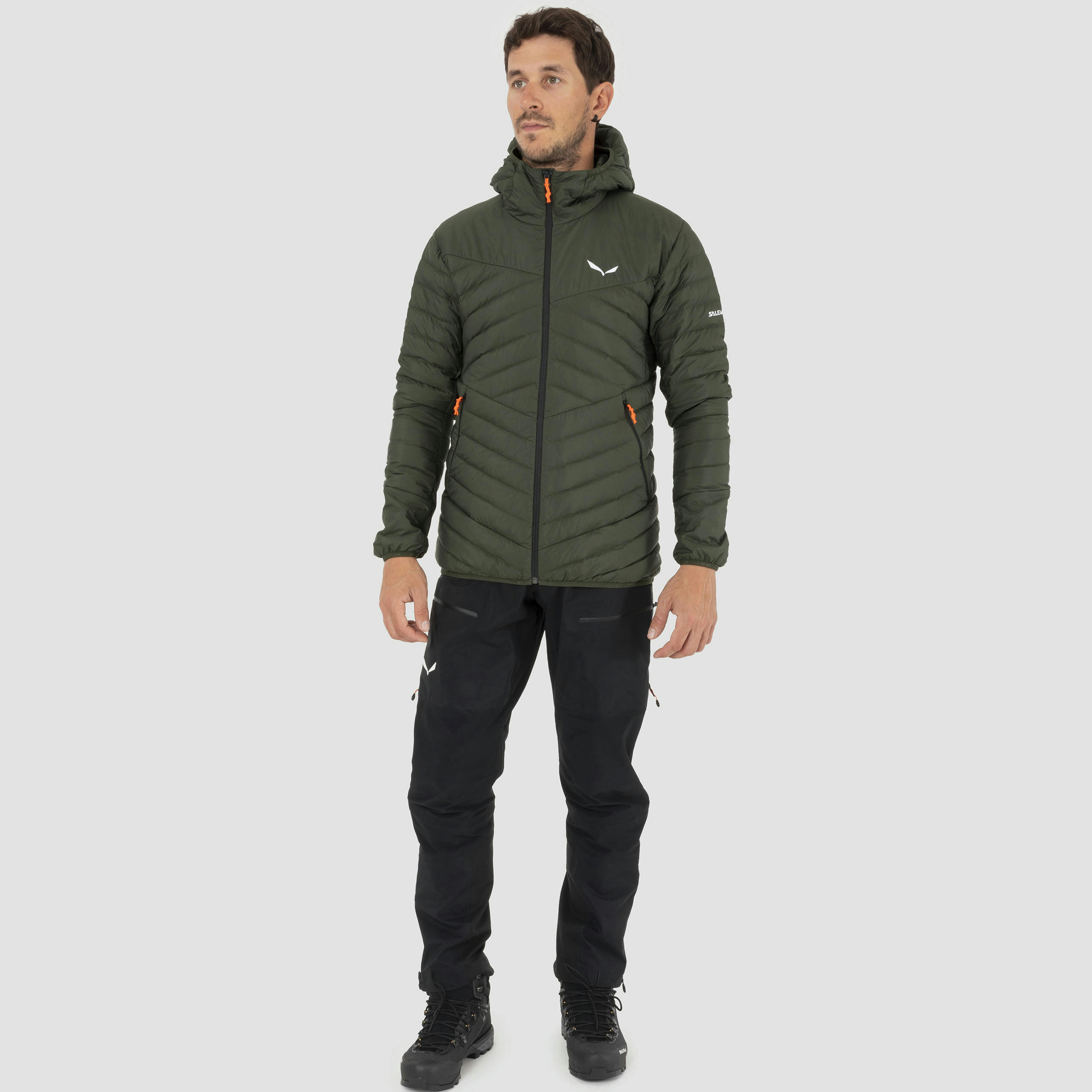 Куртка мужская Salewa M Brenta Jkt 52/XL темно-оливковая фото 3