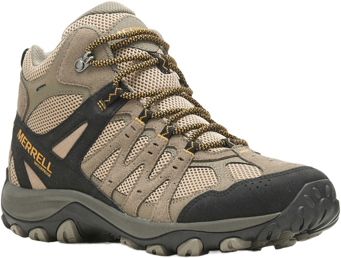 Ботинки мужские Merrell Accentor 3 Mid Wp 40 коричневые/бежевые фото 3