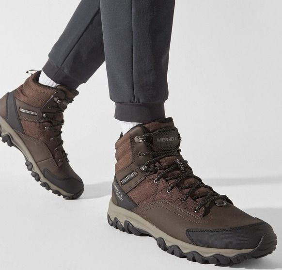 Ботинки мужские Merrell Thermo Akita Mid Wp 42 коричневые фото 7