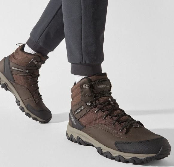 Ботинки мужские Merrell Thermo Akita Mid Wp 43 коричневые фото 7