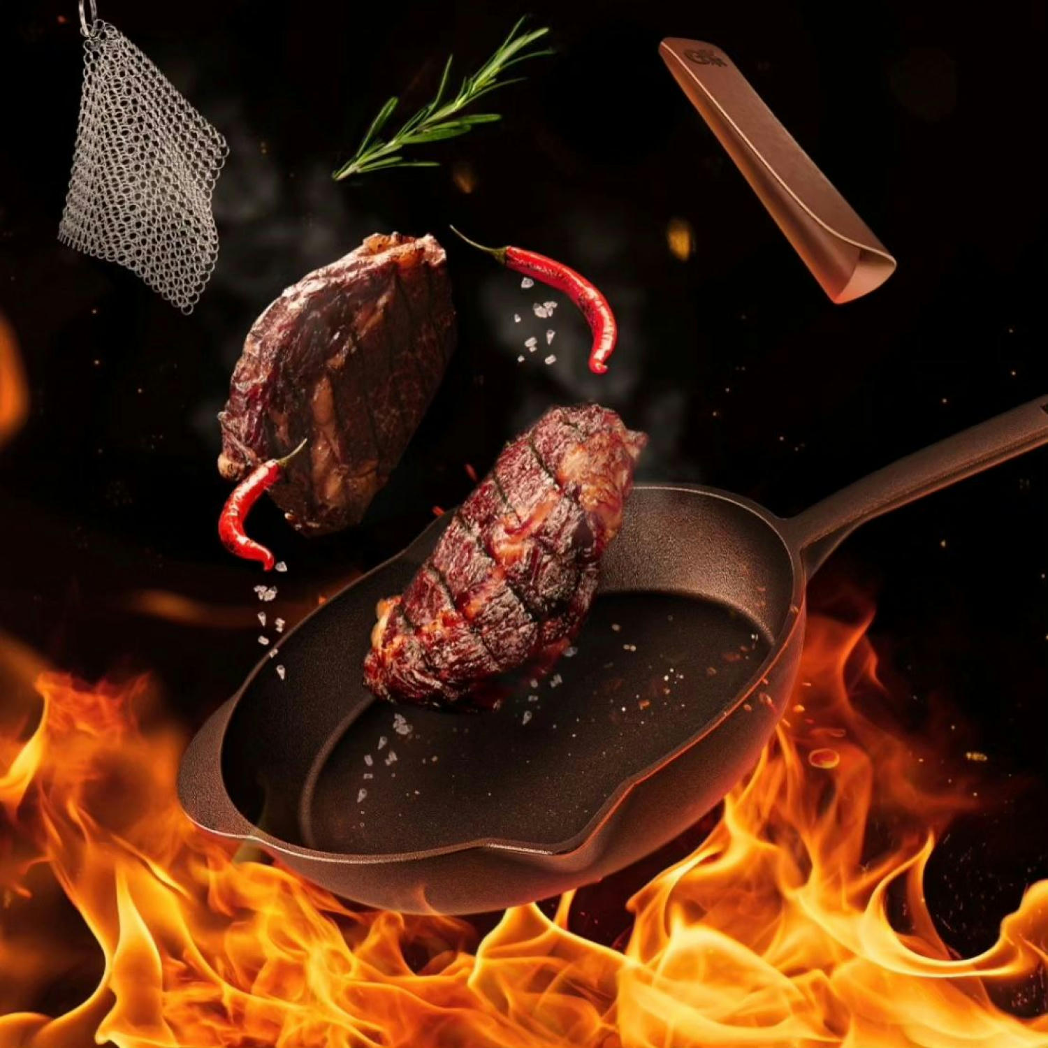 Сковорода чавунна Gusskoenig 26 см (170097)фото