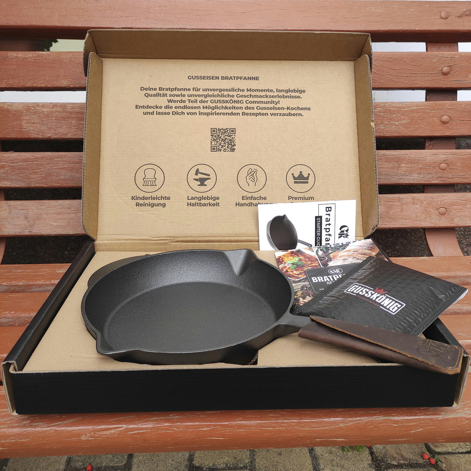 Сковорода чавунна Gusskoenig 26 см (170097)фото