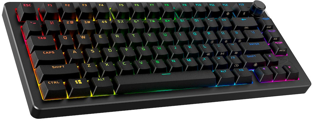 Игровая клавиатура HyperX Alloy Rise 75 Wireless ENG/UA RGB Black (91Y91AA) фото 2