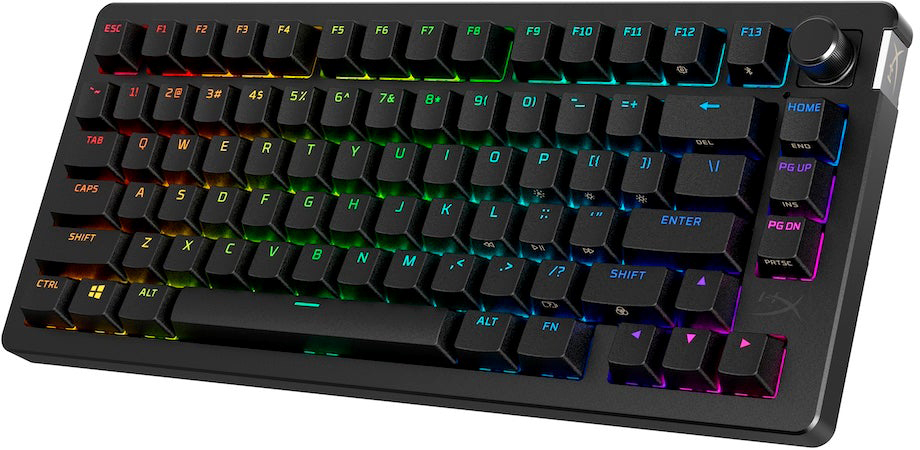 Игровая клавиатура HyperX Alloy Rise 75 Wireless ENG/UA RGB Black (91Y91AA) фото 3