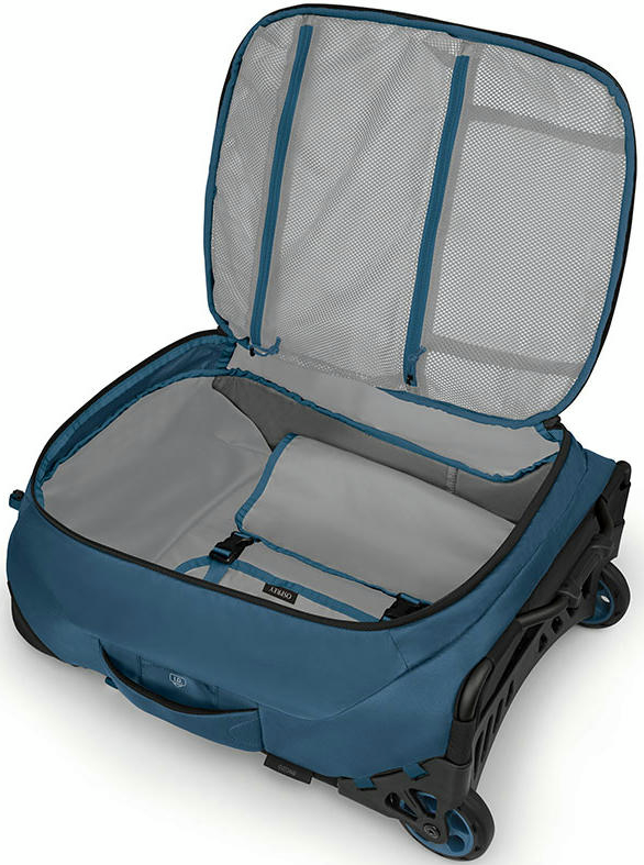 Чемодан Osprey Ozone 2-Wheel Carry On 40L O/S синяя фото 4