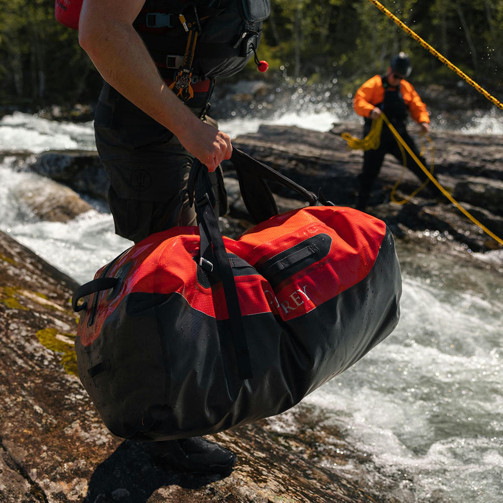 Сумка Osprey Transporter WP Duffel 100 Mars O/S оранжевая фото 4