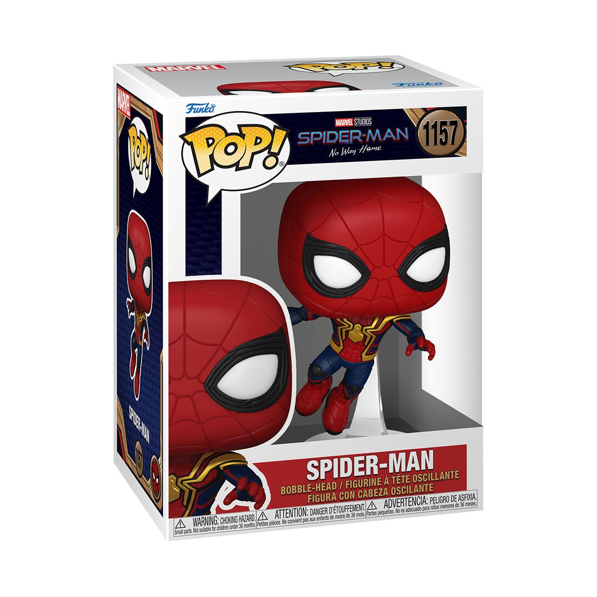 Фигурка Funko POP Marvel: SM:NWH S3- Spider-Man Leaping SM1 (5908305242833) фото 2