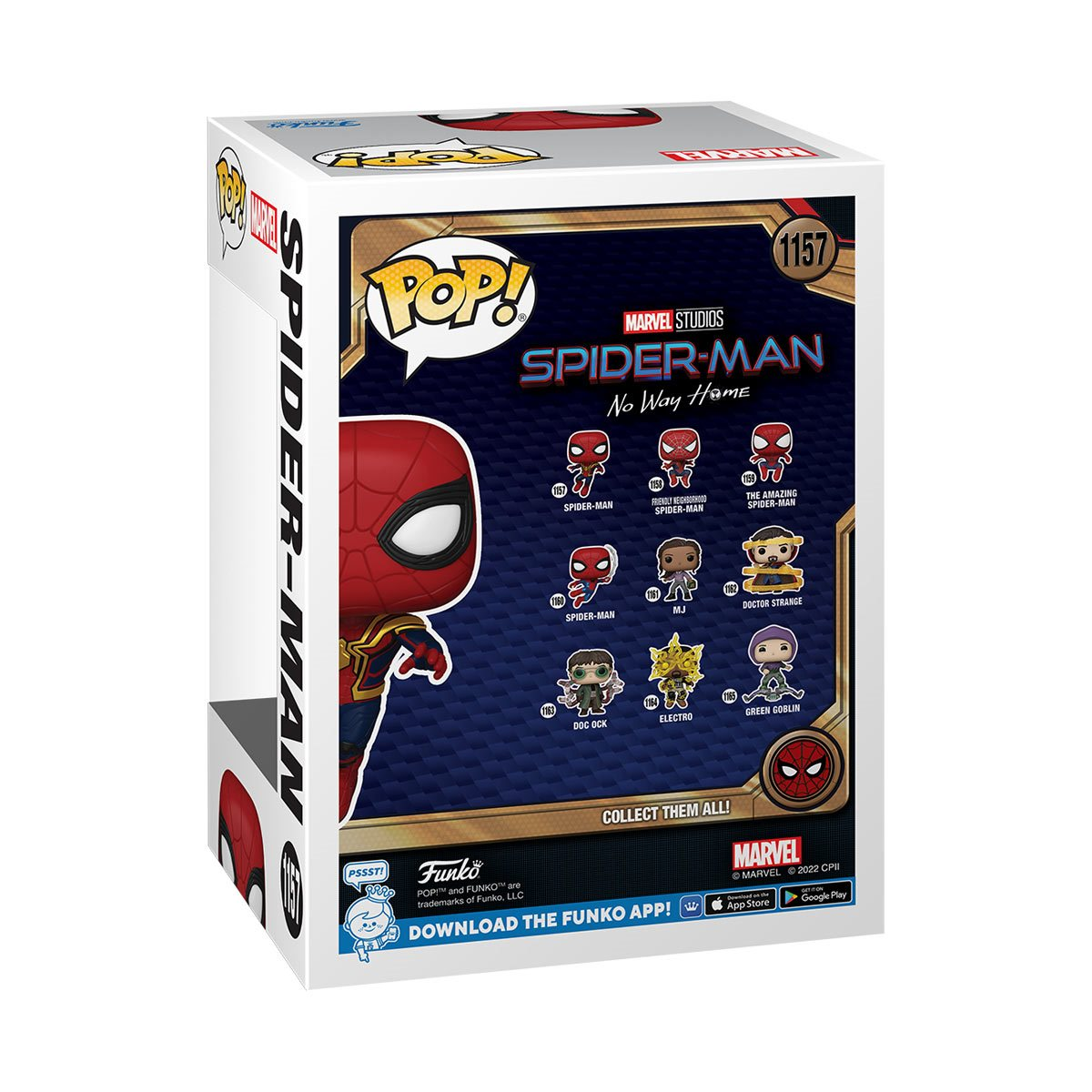 Фигурка Funko POP Marvel: SM:NWH S3- Spider-Man Leaping SM1 (5908305242833) фото 3